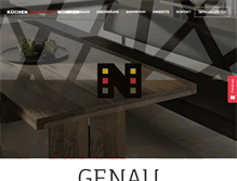 Tablet Screenshot of neubauer-kuechen.at